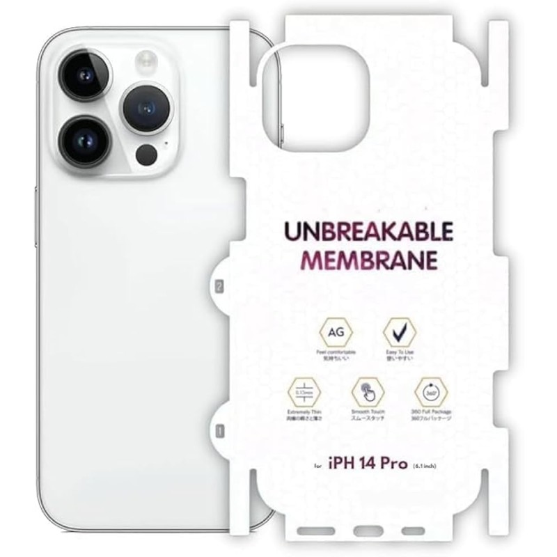 Back Membrane Protection Film Ultra Thin Scratch Guard
