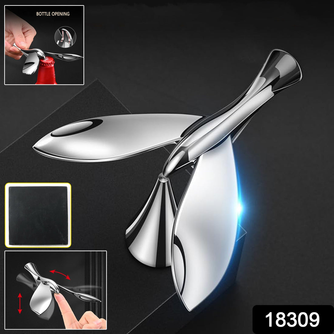 Creative Bird Rotating Bottle Opener