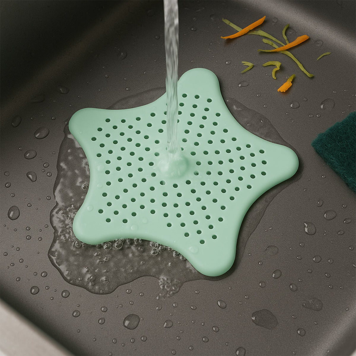 Silicone Star Shaped Sink Filter