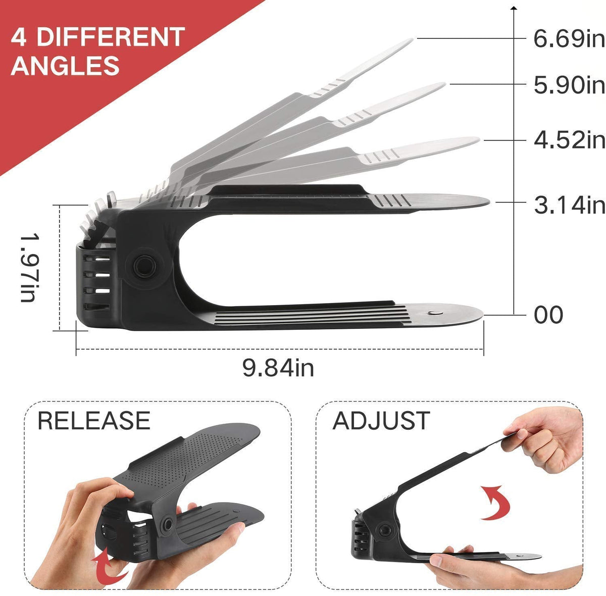Adjustable Shoe Organiser
