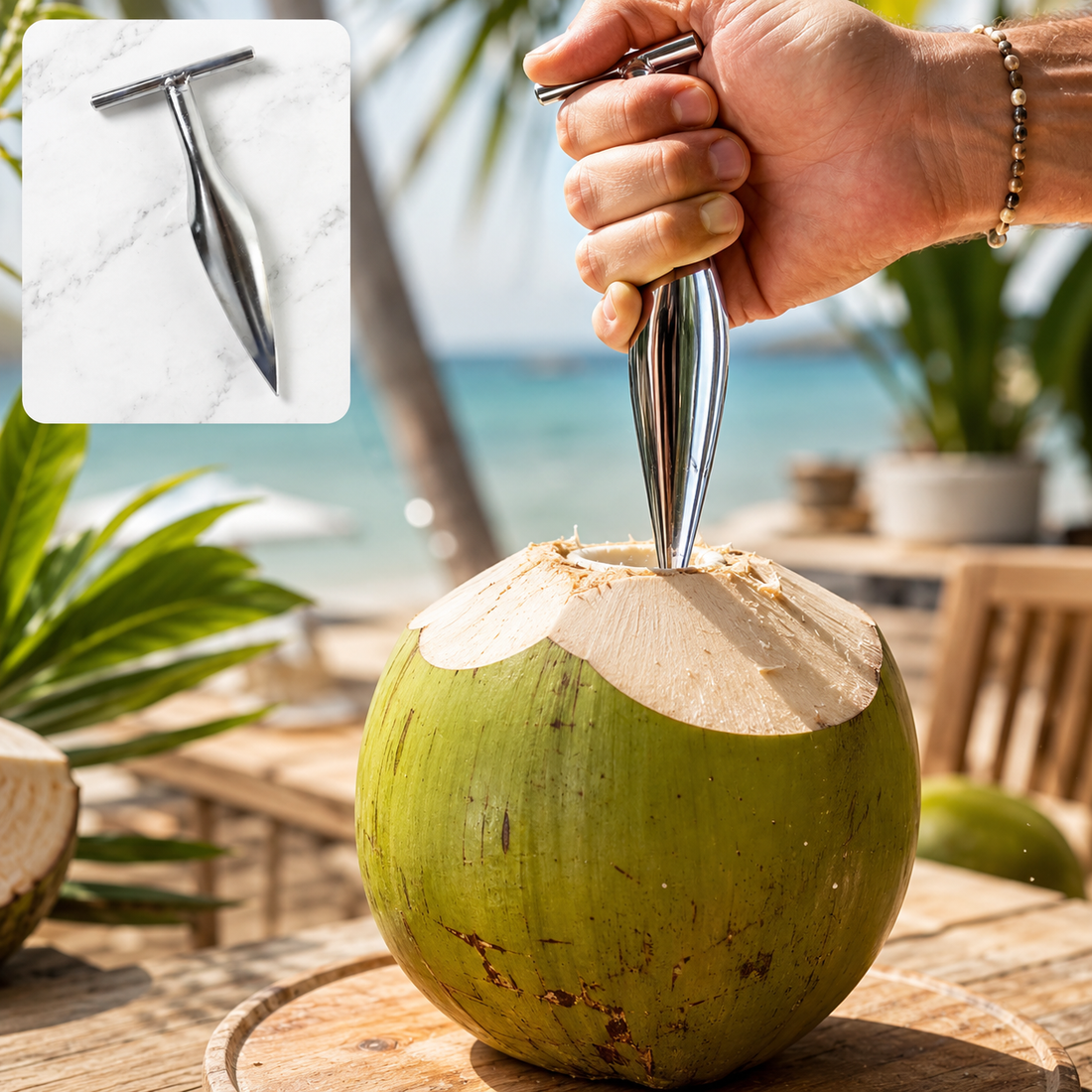 Coconut Opener (T Shape)