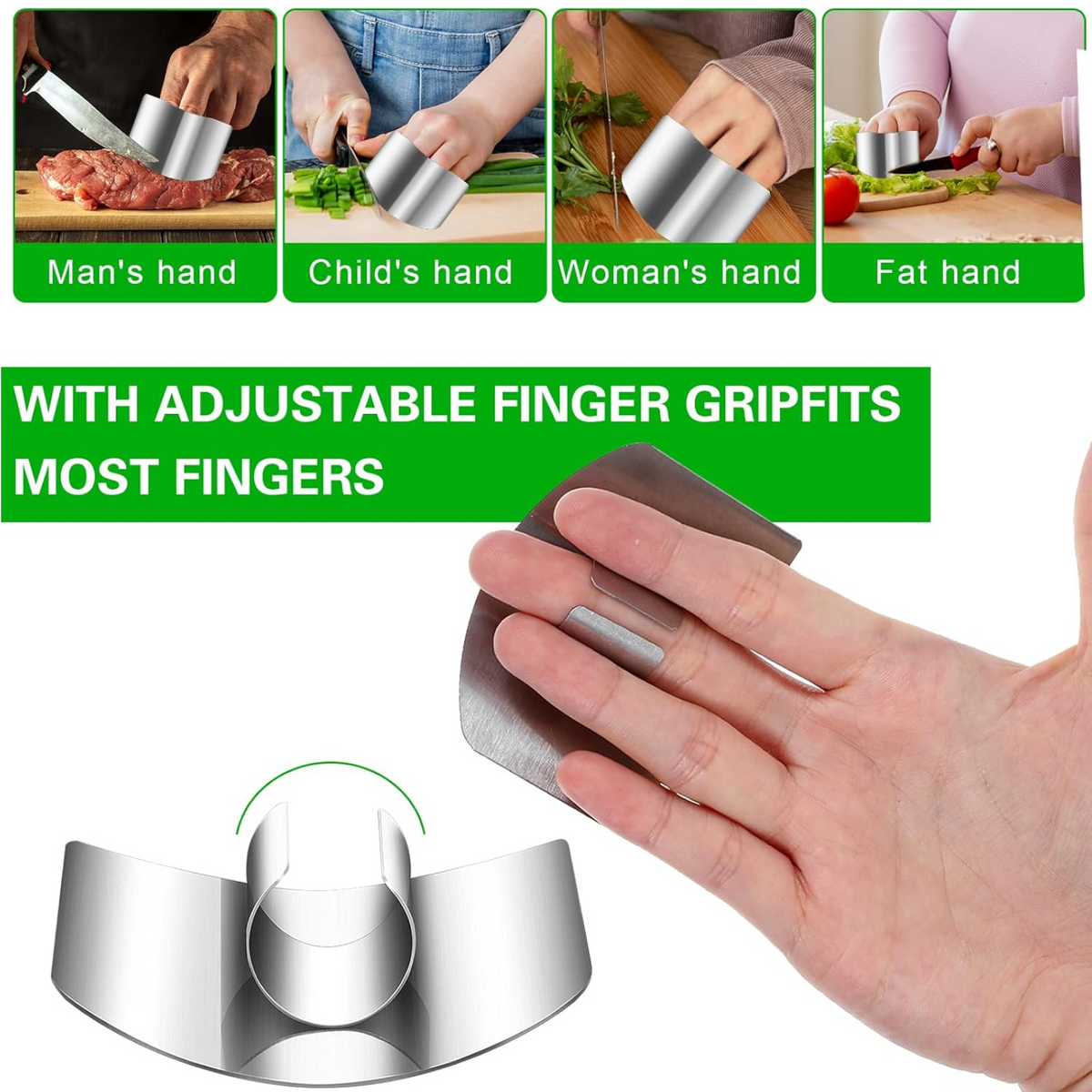 Stainless Steel Finger Guard