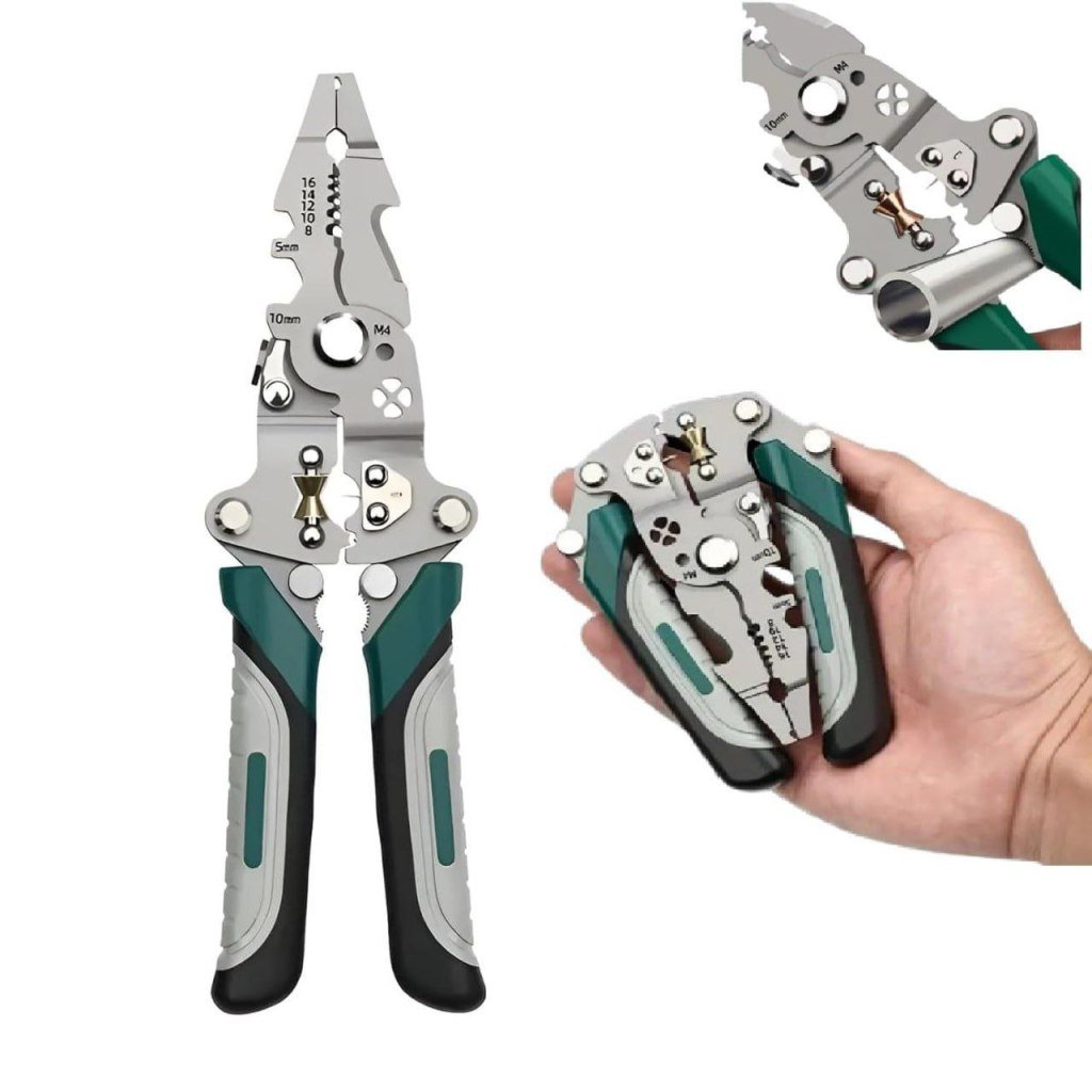 Folding Wire Stripper & Cutter Multi Tool