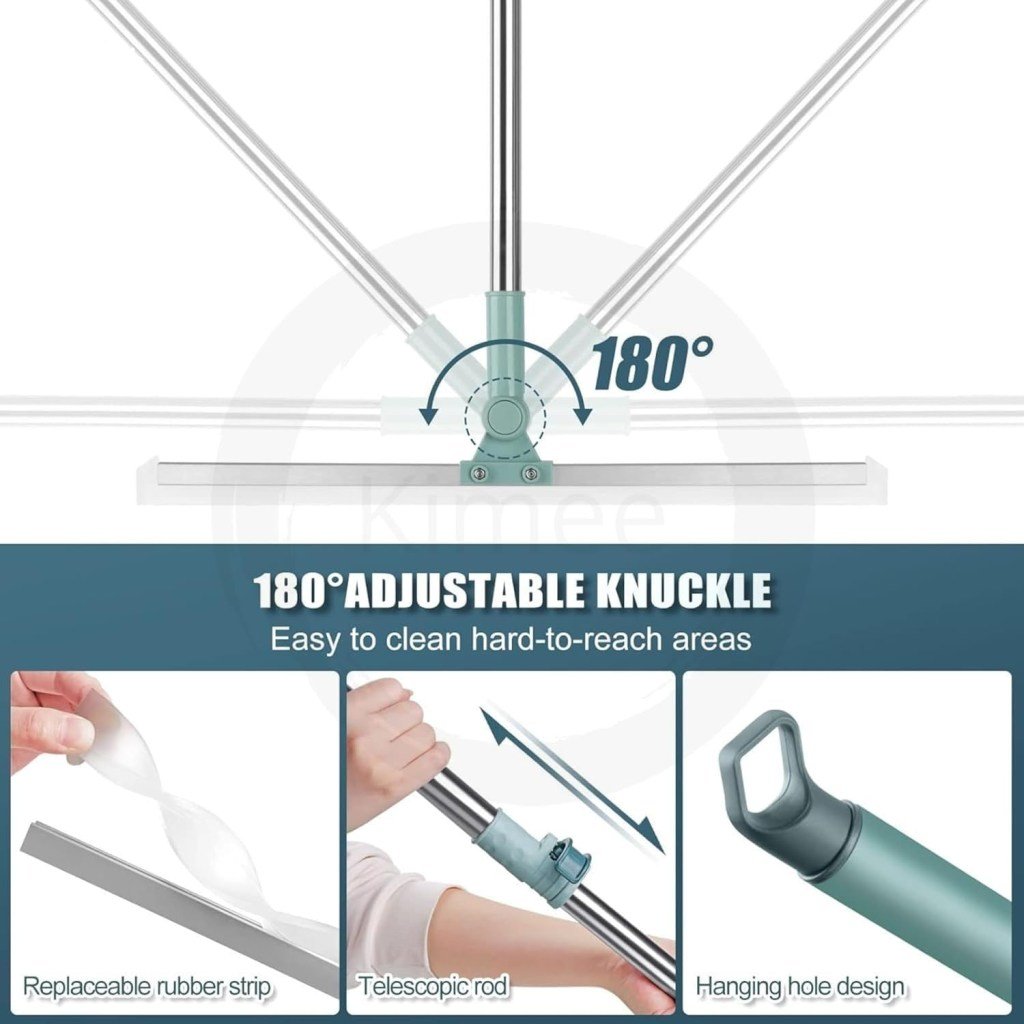 180 Degree Silicone Floor Wiper