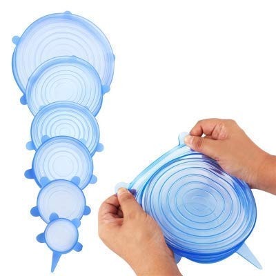 Silicone Stretch Lids (6 Pcs)