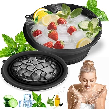 Silicone Ice Face Bath Bowl
