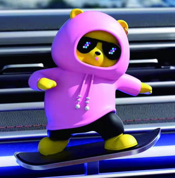 Sliding Bear Car Dashboard Decoration