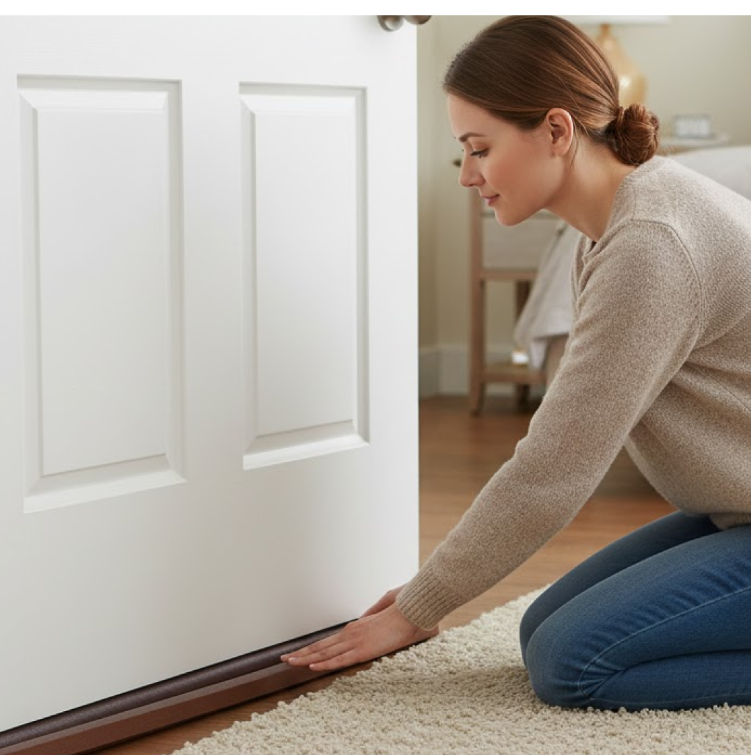 Twin Door Draft Stopper Guard