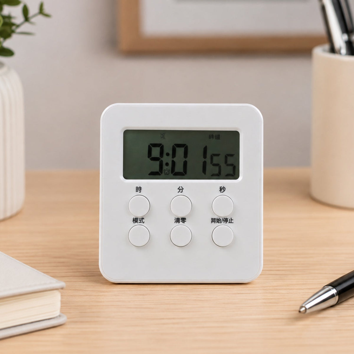 Large Digital Kitchen Timer Alarm Clock