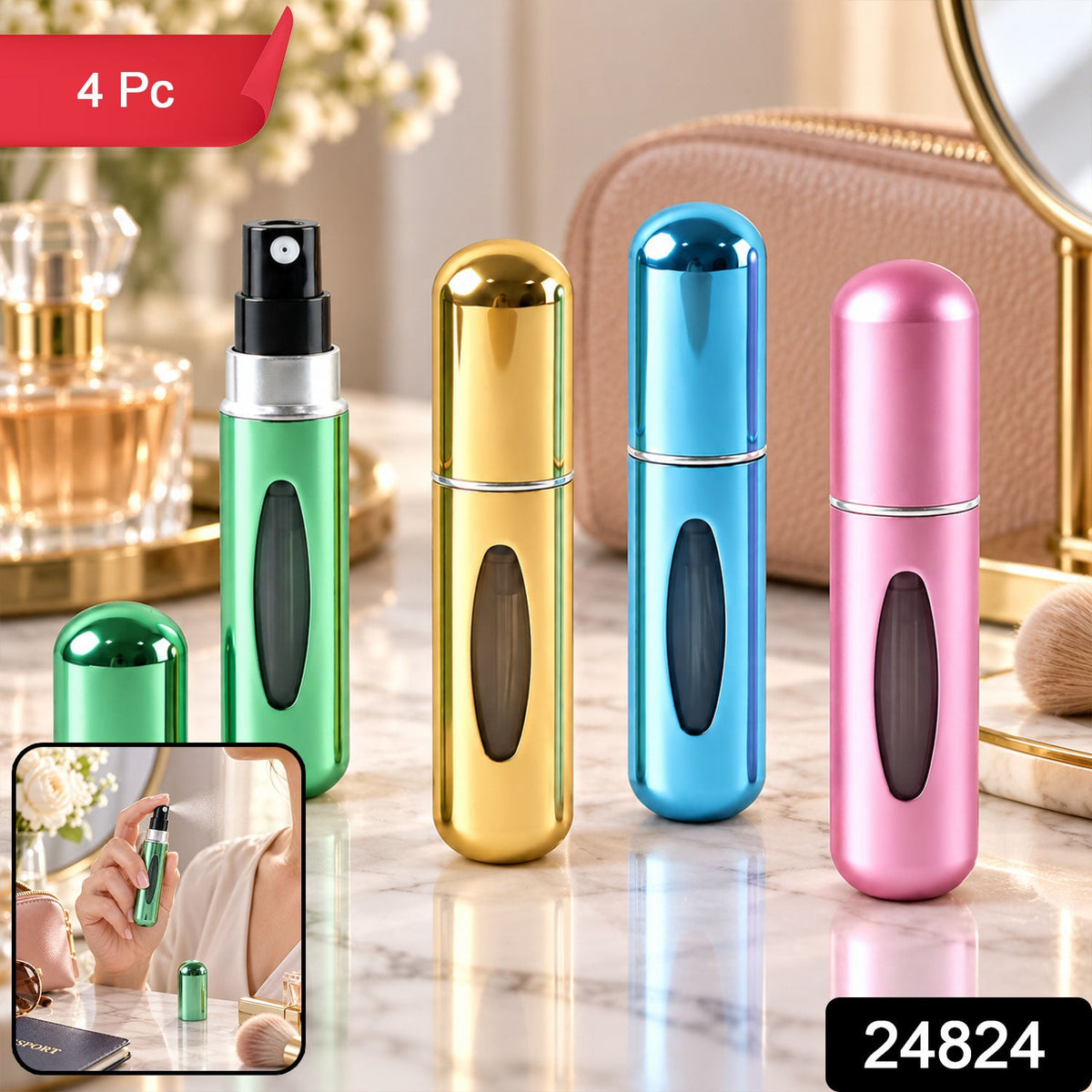 Mini Portable Perfume Spray Bottle