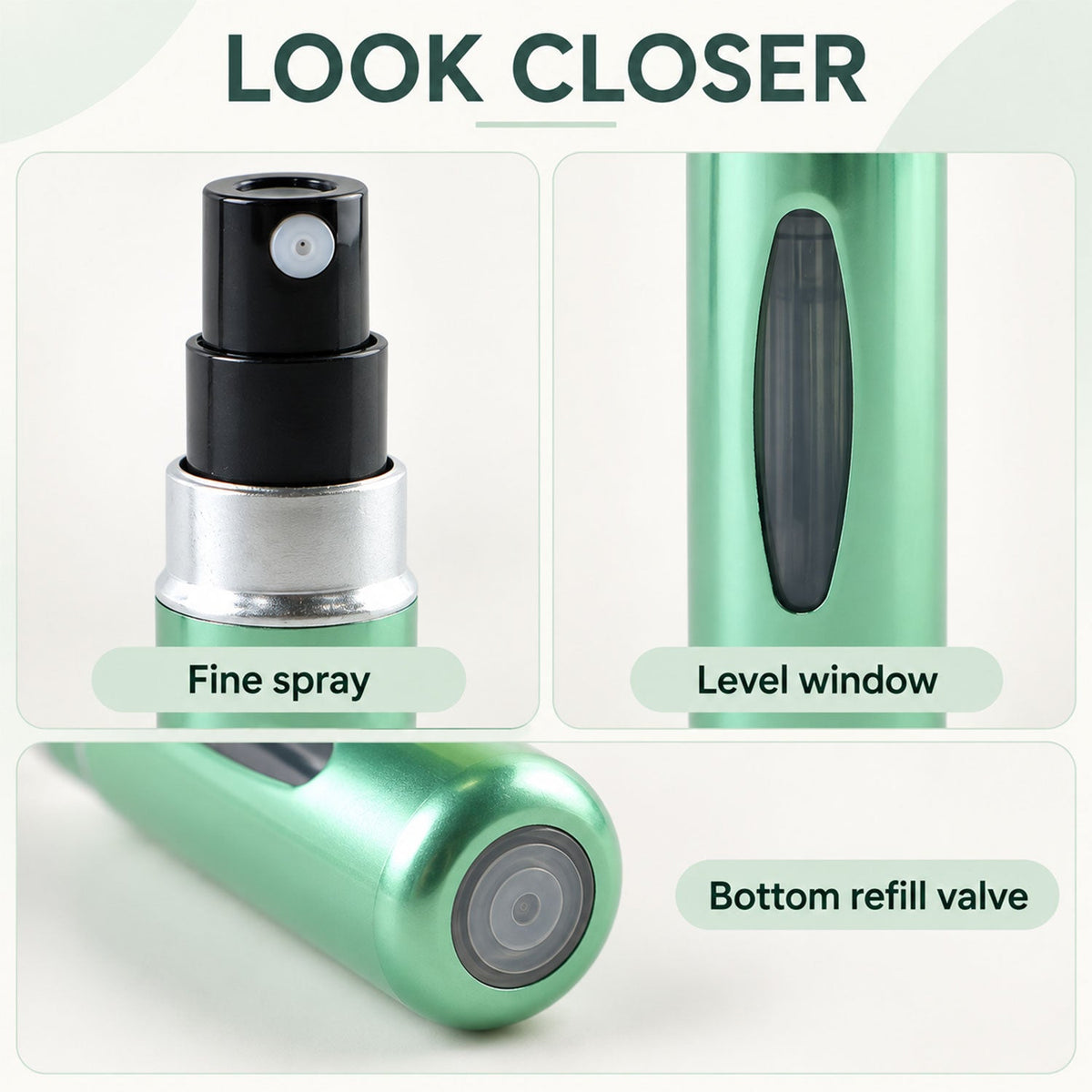 Mini Portable Perfume Spray Bottle