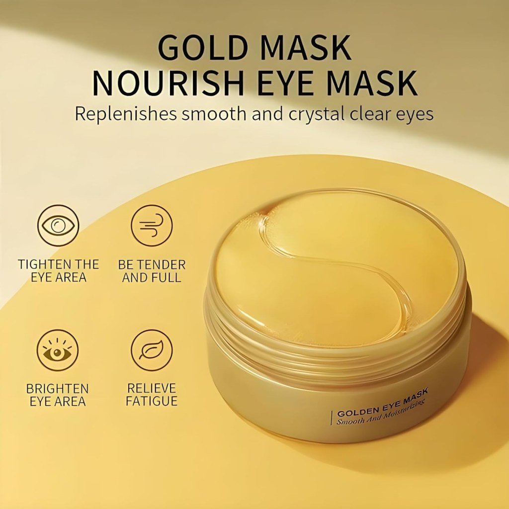 24K Gold Under Eye Patches