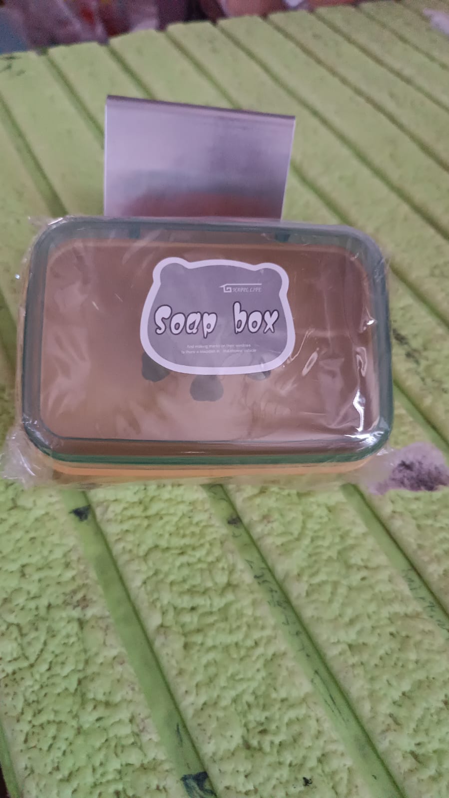 Self Draining Soap Stand