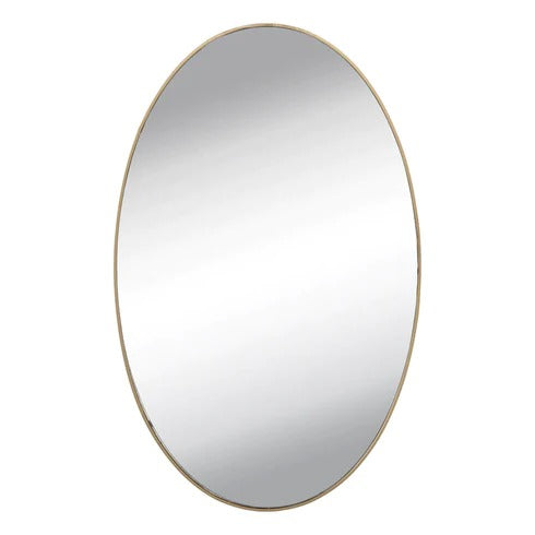 Oval Wall Mirror Sticker