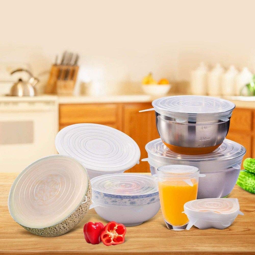 Silicone Stretch Lids (6 Pcs)