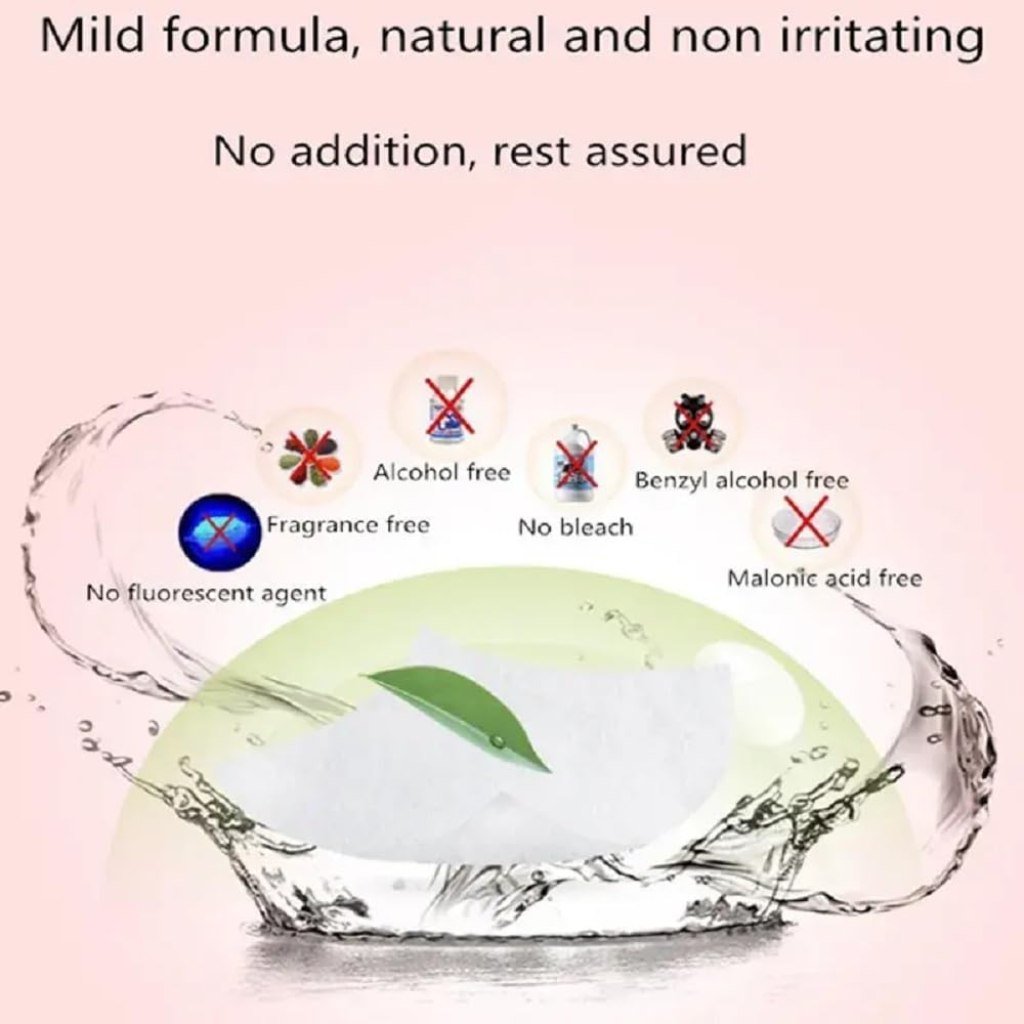 64 Pcs Mini Wet Wipes