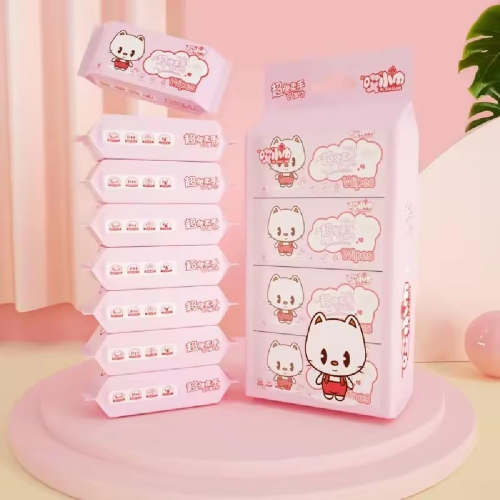 64 Pcs Mini Wet Wipes