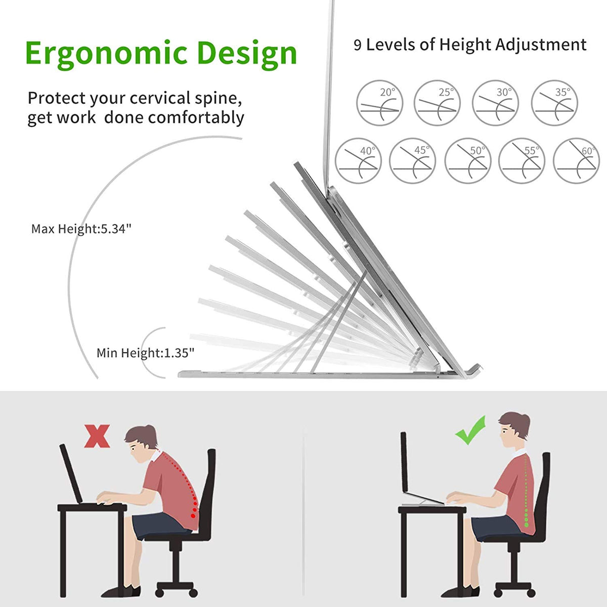 Aluminium Laptop Stand