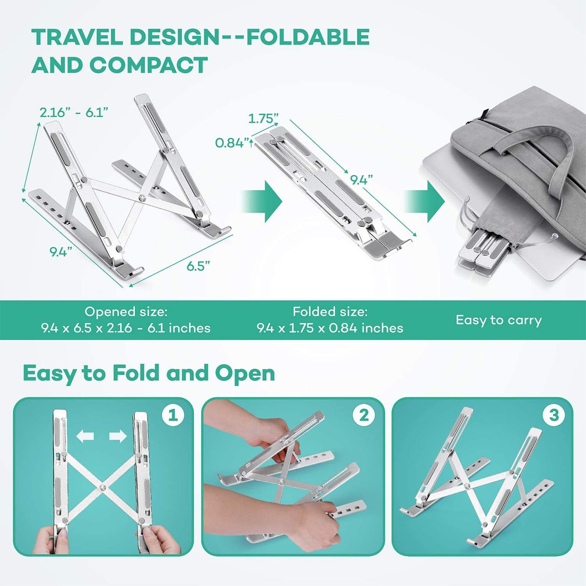 Aluminium Laptop Stand
