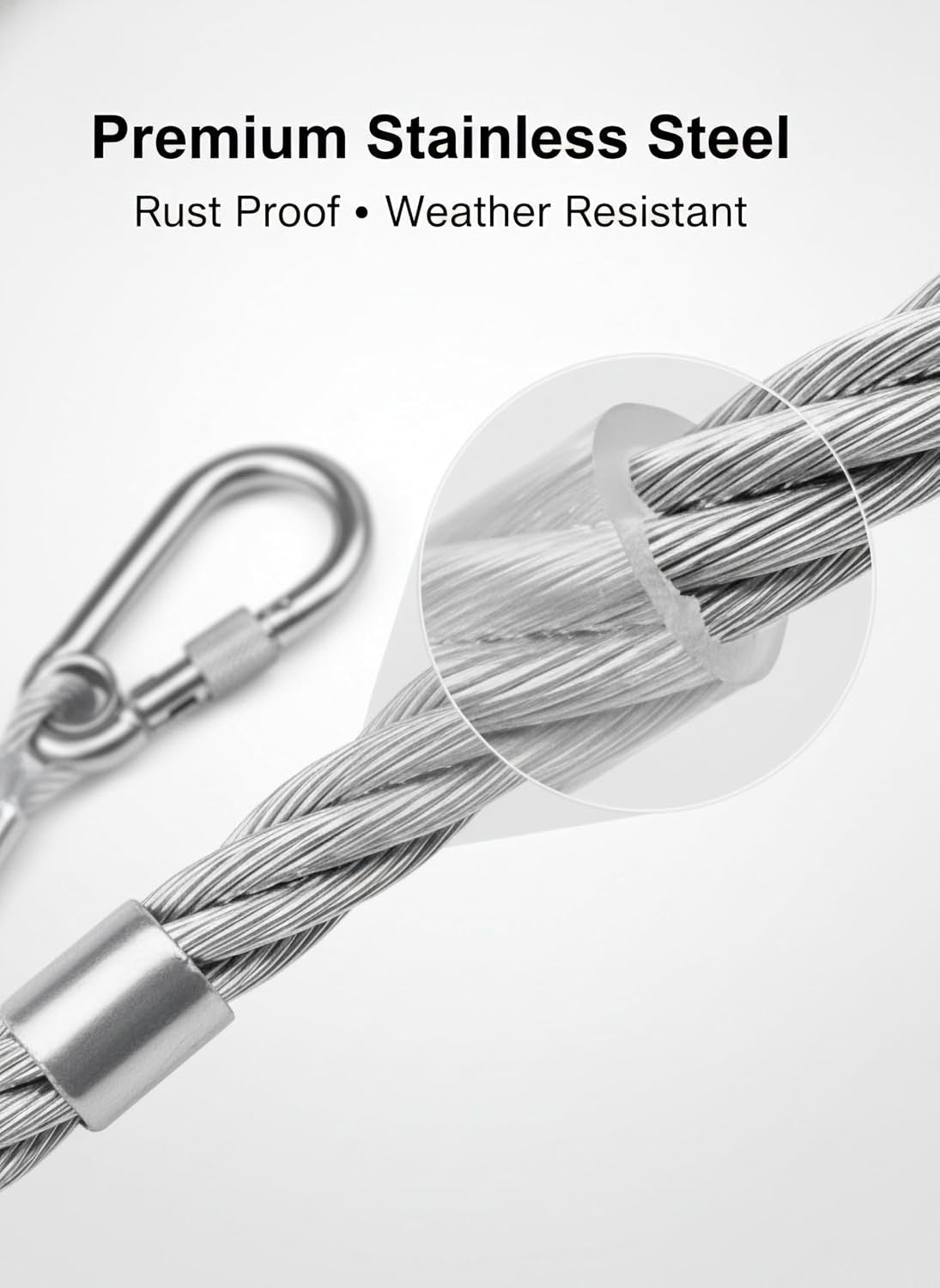Steel Wire Cloth Rope (10 Mtr)