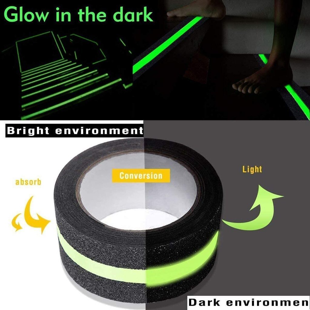 Anti Slip Glow Tape (5 cm x 5 Mtr)