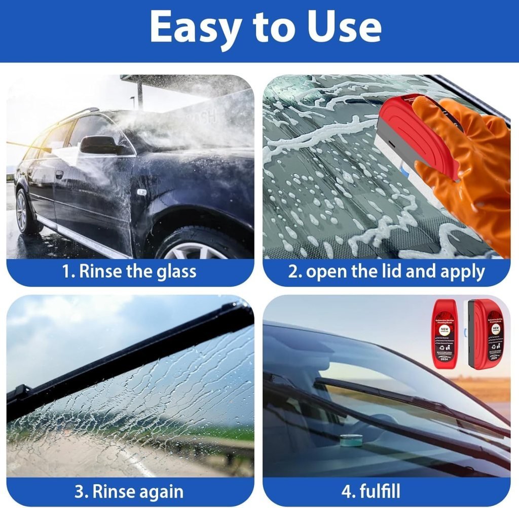 Car Glass Oil Film Remover