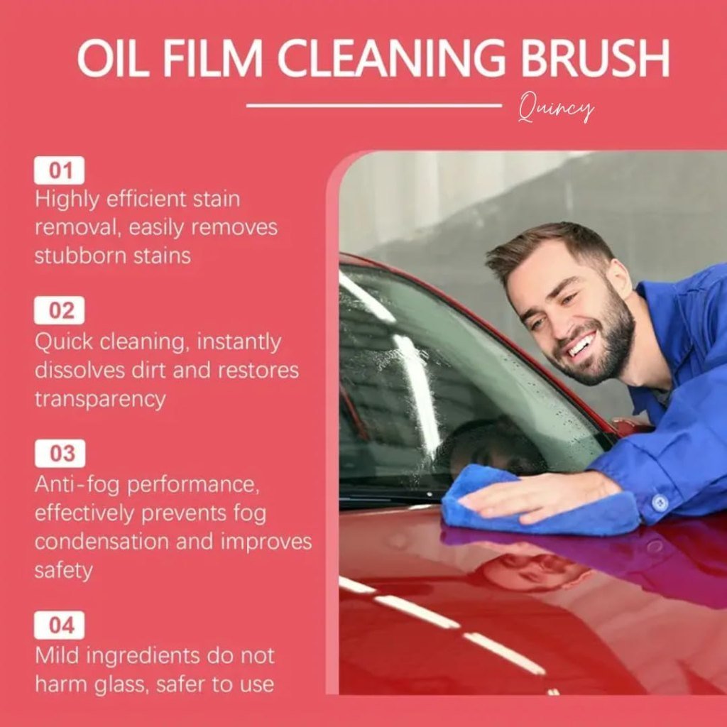Car Glass Oil Film Remover