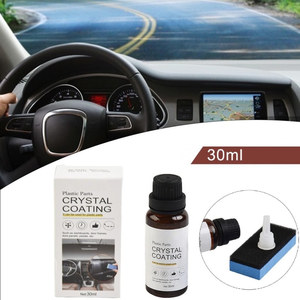Crystal Coating Car Dashboard Polish
