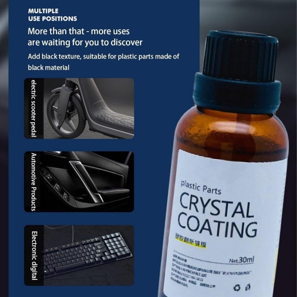Crystal Coating Car Dashboard Polish