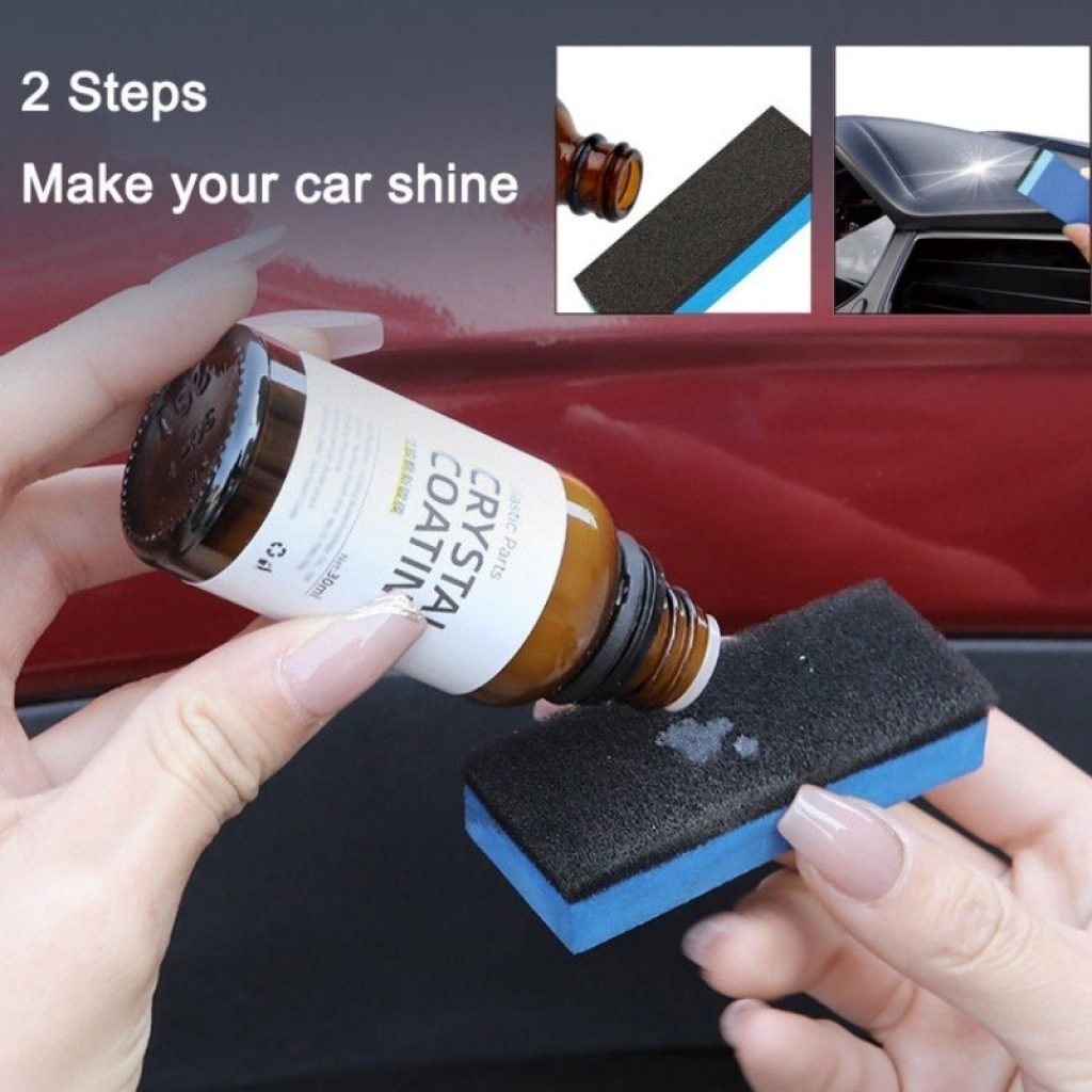 Crystal Coating Car Dashboard Polish