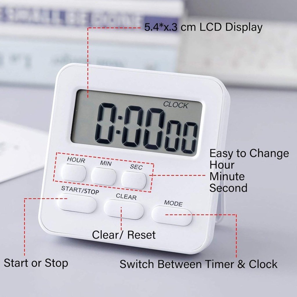 Small Digital Kitchen Timer