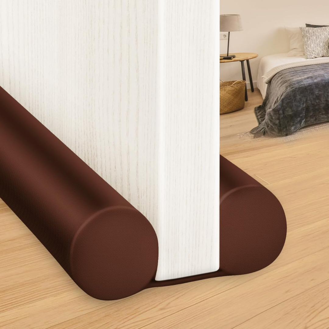 Twin Door Draft Stopper Guard