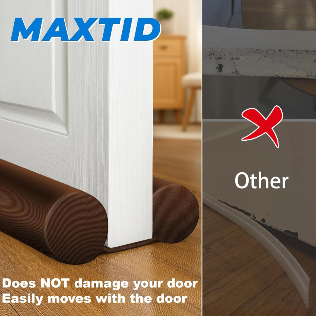 Twin Door Draft Stopper Guard