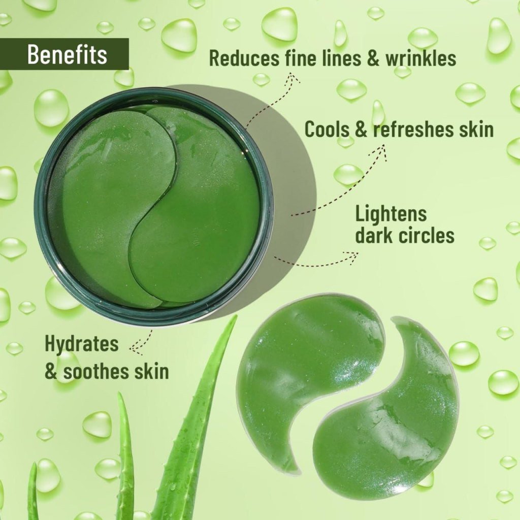 Green Under Eye Patches