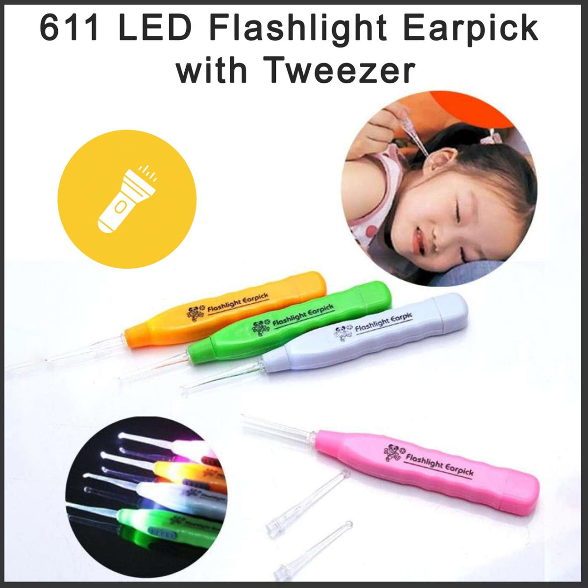 Earpick LED Flashlight