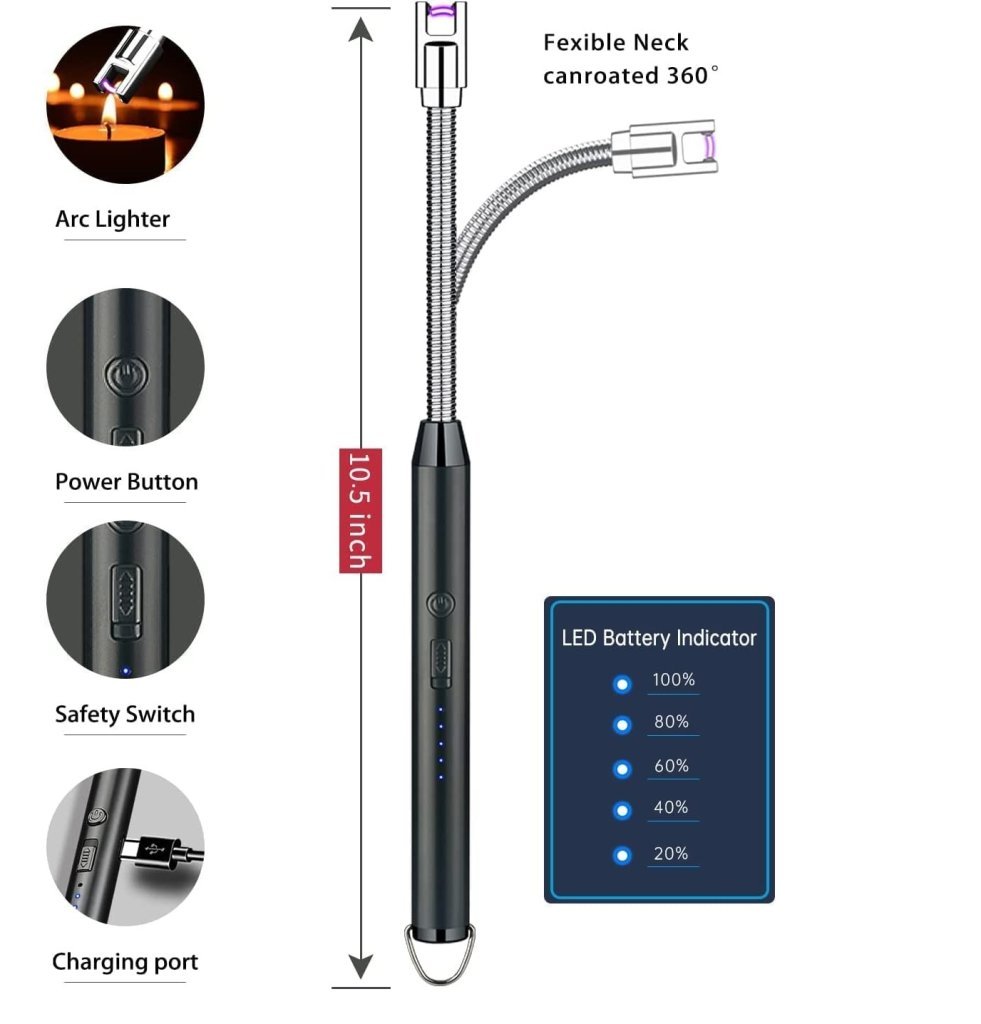 Rechargeable Electric Gas Lighter