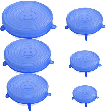 Silicone Stretch Lids (12 Pcs)