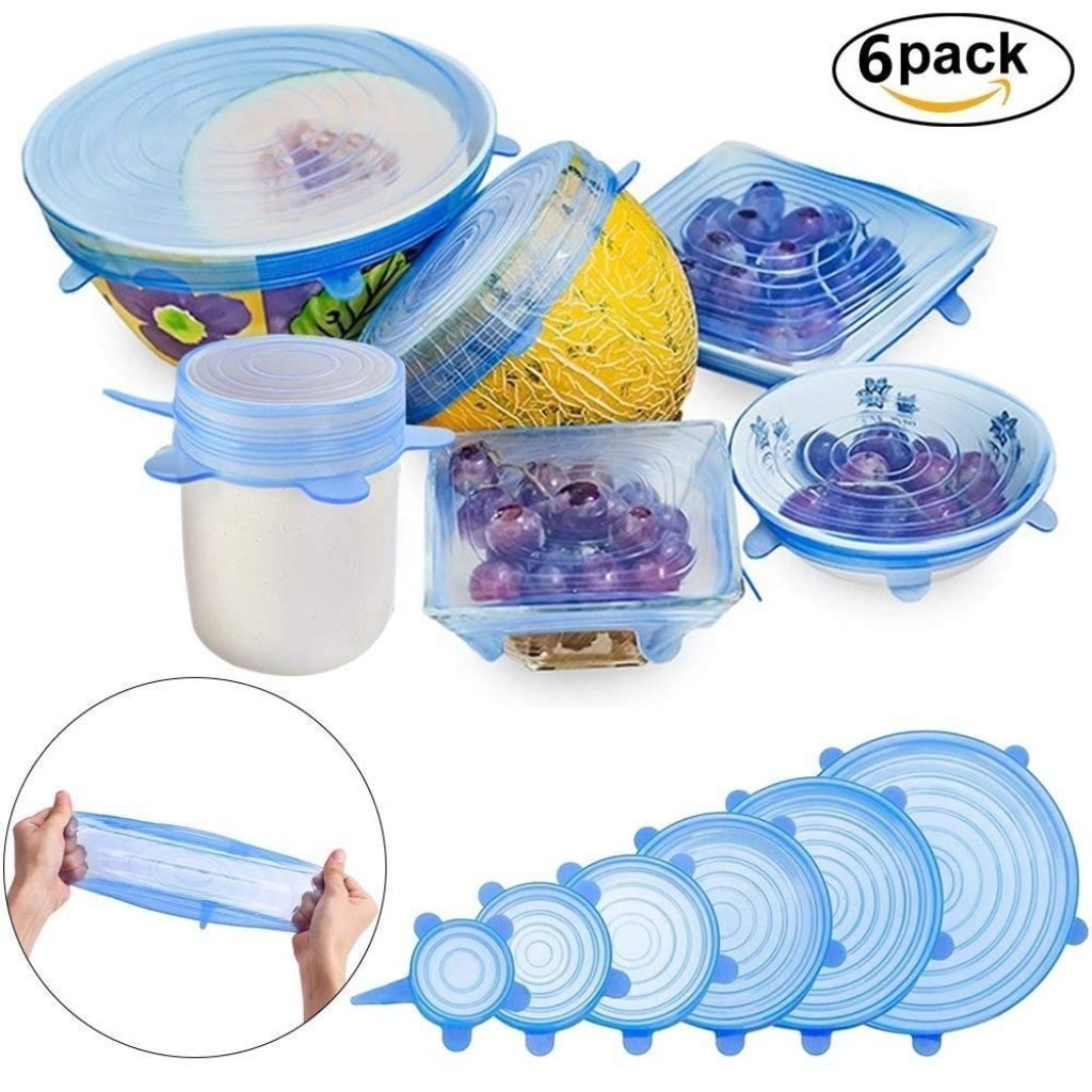 Silicone Stretch Lids (12 Pcs)