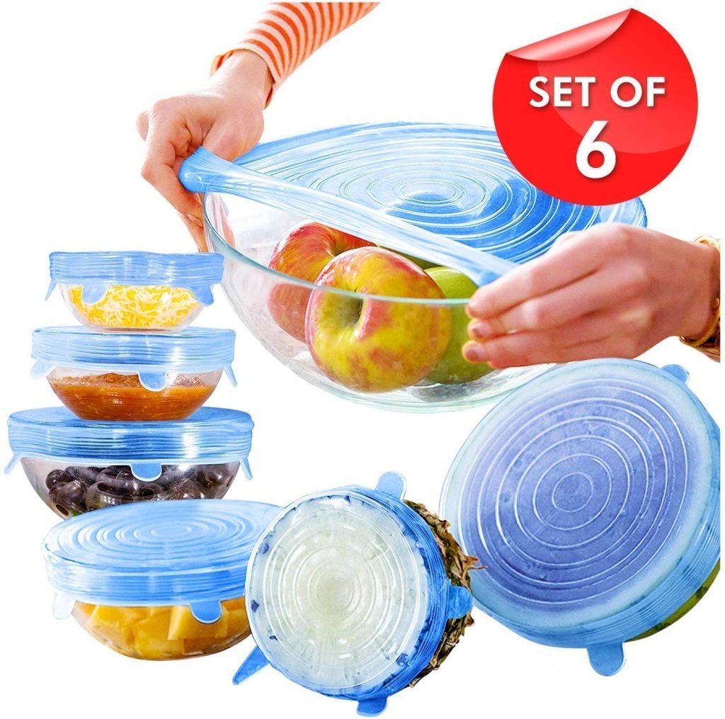 Silicone Stretch Lids (12 Pcs)