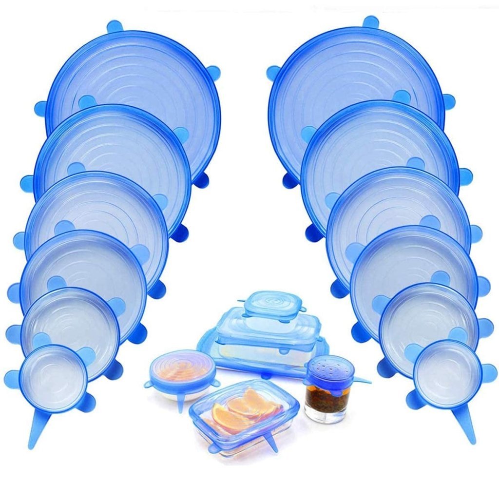 Silicone Stretch Lids (12 Pcs)
