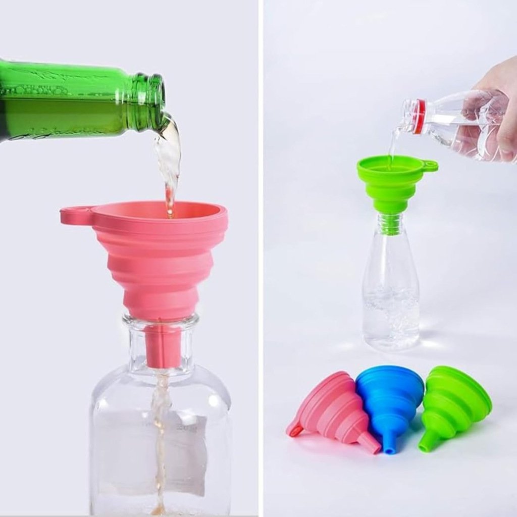 Silicone Collapsible Funnel