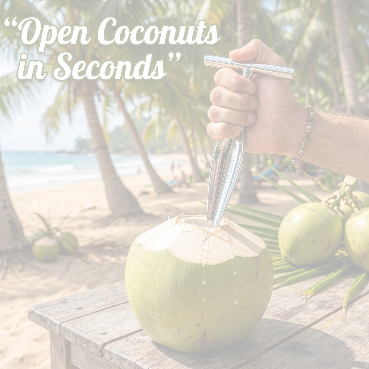 Coconut Opener (T Shape)