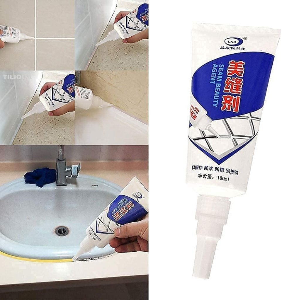 Waterproof Tile Gap Filler & Grout Repair Sealant (180 ml)