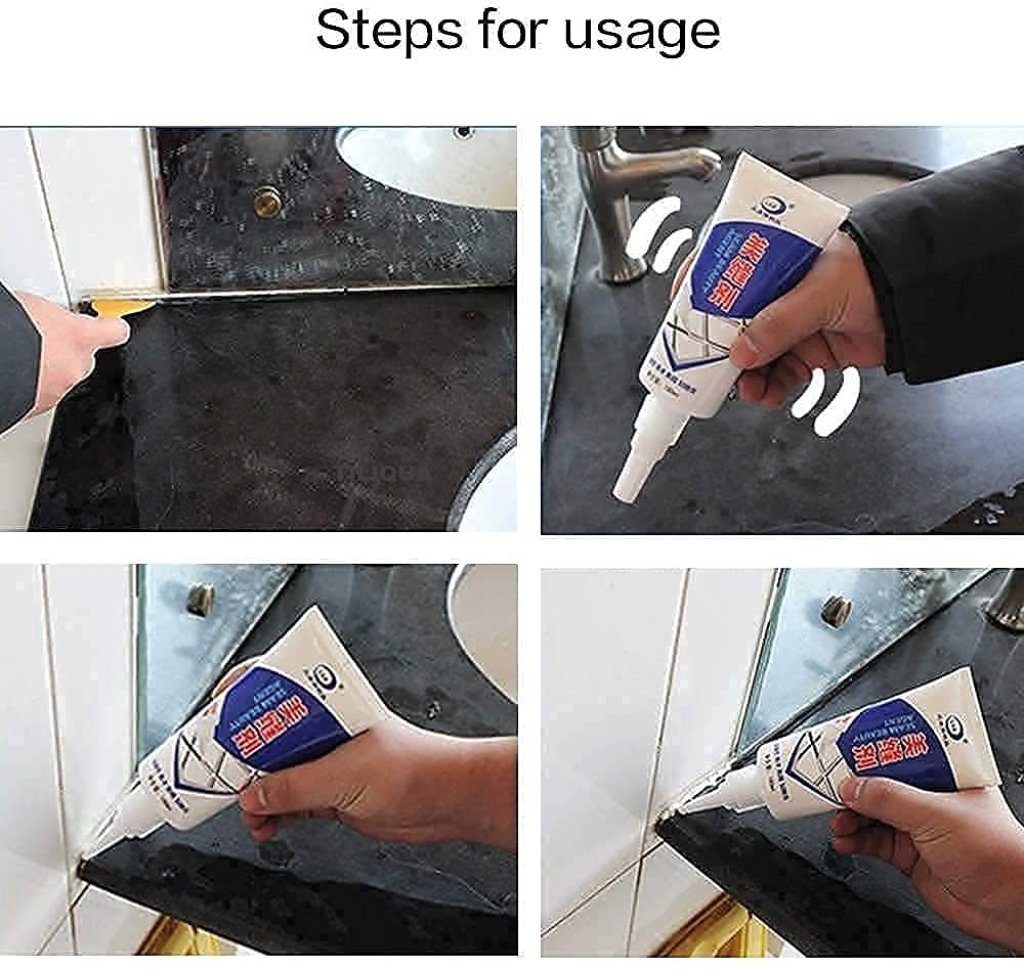 Waterproof Tile Gap Filler & Grout Repair Sealant (180 ml)