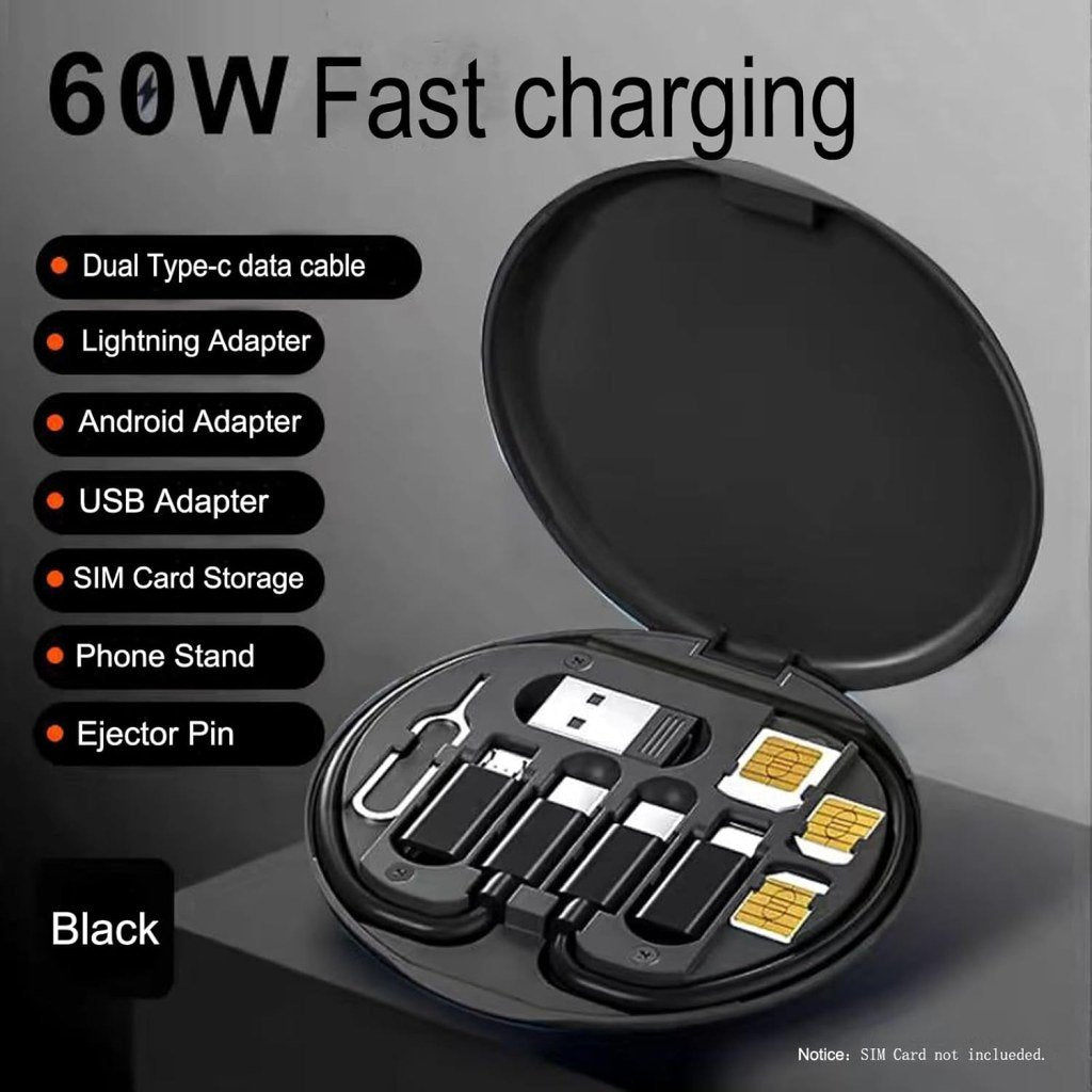 60W Travel Data Cable