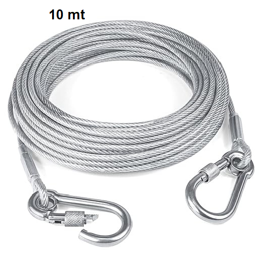 Steel Wire Cloth Rope (20 Mtr)