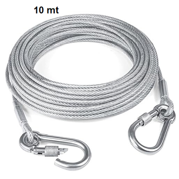 Steel Wire Cloth Rope (20 Mtr)