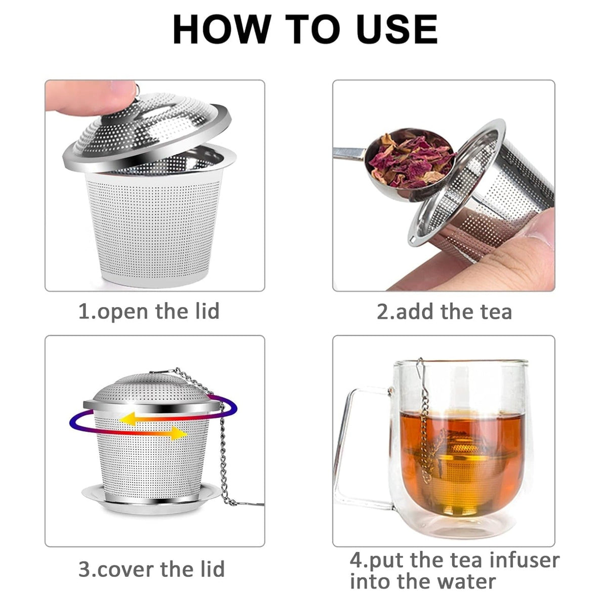Steel Tea Filter